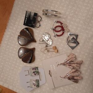 Lot of womens pierced earrings